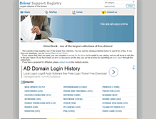Tablet Screenshot of driverstock.com